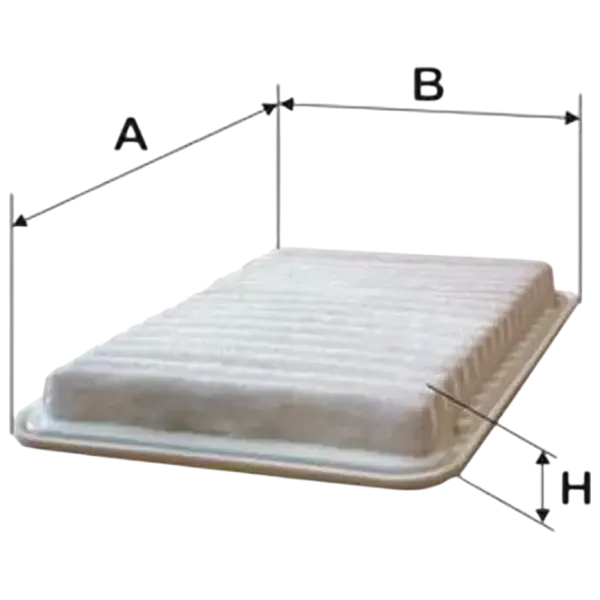 Filtru de aer Wix Filters WA9633 WX-WA9633 photo 1