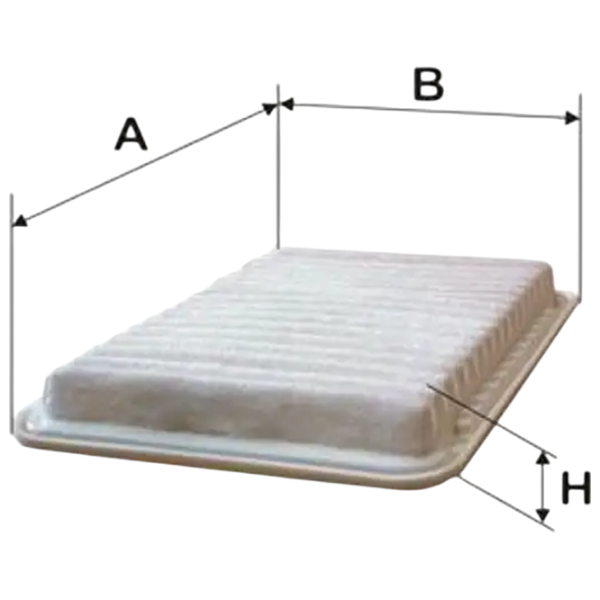 Filtru de aer Wix Filters WA9633 WX-WA9633 photo 1