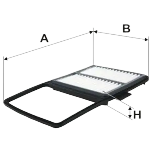 Filtru de aer Wix Filters WA9629 WX-WA9629 photo 1