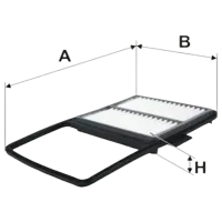 Filtru de aer Wix Filters WA9629 WX-WA9629
