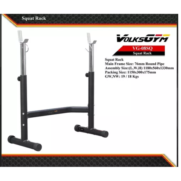 Держатель VolksGym VG08SQ  Металл / 1 photo 2