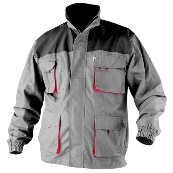 Рабочая куртка для мужчин Yato YT80281  M / / Grey photo 1 Рабочая куртка для мужчин Yato YT80281  M / / Grey photo 1