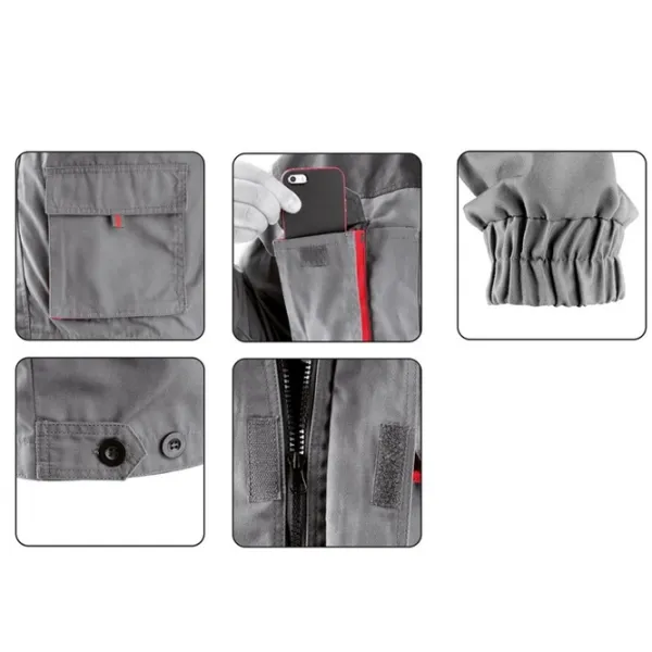 Рабочая куртка для мужчин Yato YT80281  M / / Grey photo 2 Рабочая куртка для мужчин Yato YT80281  M / / Grey photo 2