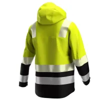 Рабочая куртка для мужчин SAFETY JOGGER SCUTI HIVIS S / / Yelow photo 2