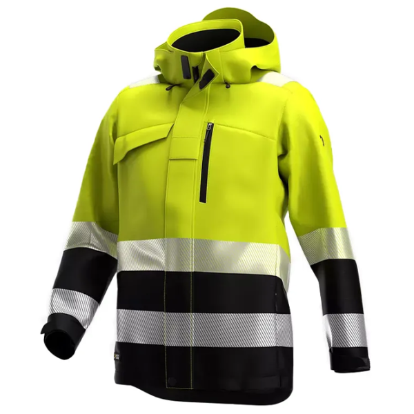 Рабочая куртка для мужчин SAFETY JOGGER SCUTI HIVIS XL / / Yelow photo 1