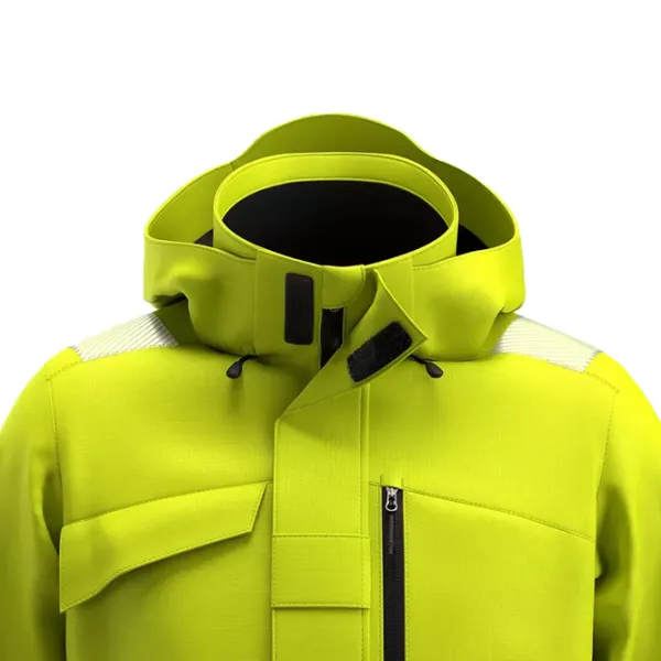 Рабочая куртка для мужчин SAFETY JOGGER SCUTI HIVIS XL / / Yelow photo 3