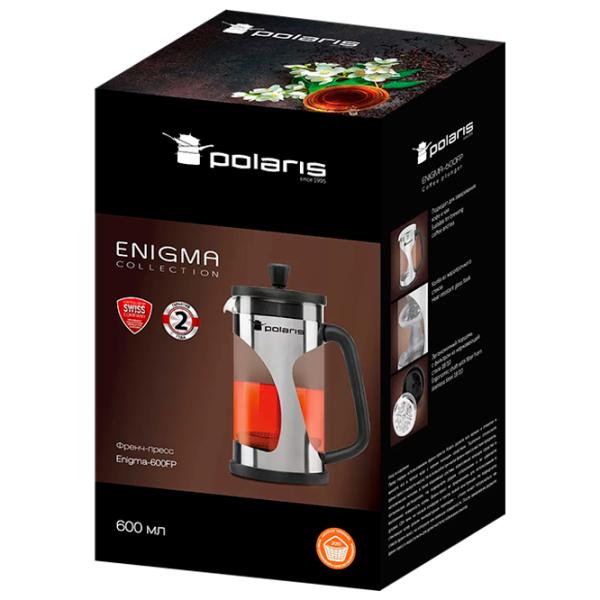 Presă franceză Polaris Enigma-600FP 0.6l / Black photo 7