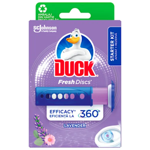 Освежитель для туалета Duck Fresh Discs 0.036л photo 1