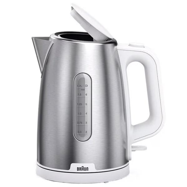 Электрочайник Braun WK1500WH 1.7л / Скрытый / Белый photo 3