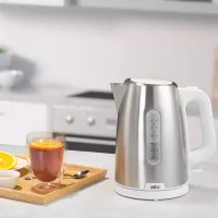 Электрочайник Braun WK1500WH 1.7л / Скрытый / Белый photo 5