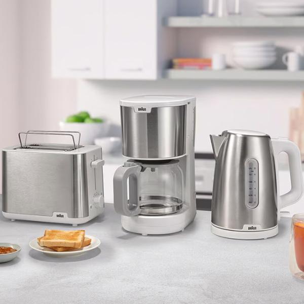 Электрочайник Braun WK1500WH 1.7л / Скрытый / Белый photo 6