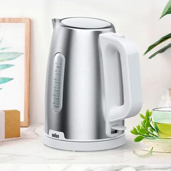 Электрочайник Braun WK1500WH 1.7л / Скрытый / Белый photo 8