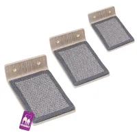 Когтеточка для кошек Petrebels Wall of Rebels Step 25  / На стене / Старый серый