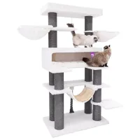 Когтеточка для кошек Petrebels Lucky Bastards Lookout  / Напольная / Off White