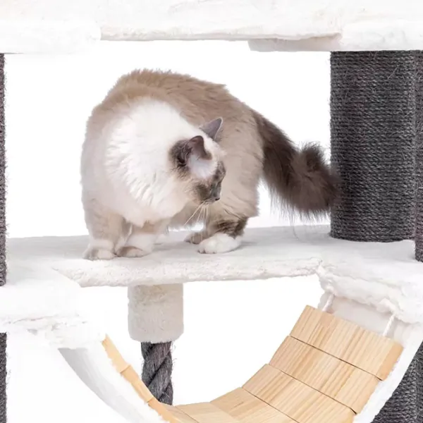 Когтеточка для кошек Petrebels Lucky Bastards Lookout  / Напольная / Off White photo 4