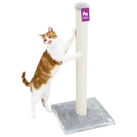 Когтеточка для кошек Petrebels Little Rebels Maine  / Напольная / Grey