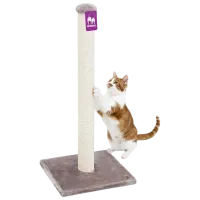 Когтеточка для кошек Petrebels Little Rebels Maine  / Напольная / Cappuccino