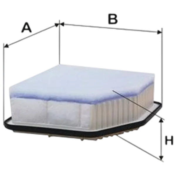 Filtru de aer Wix Filters WA9553 WX-WA9553 photo 1 Filtru de aer Wix Filters WA9553 WX-WA9553 photo 1