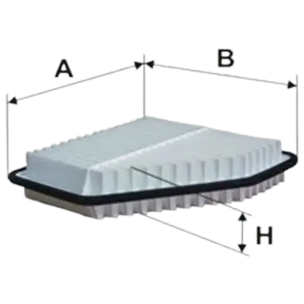 Filtru de aer Wix Filters WA9576 WX-WA9576 photo 1 Filtru de aer Wix Filters WA9576 WX-WA9576 photo 1