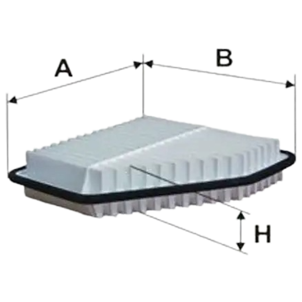 Filtru de aer Wix Filters WA9576 WX-WA9576 photo 1 Filtru de aer Wix Filters WA9576 WX-WA9576 photo 1