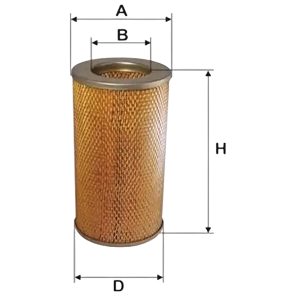 Воздушный фильтр Wix Filters WA6118 WX-WA6118 photo 1