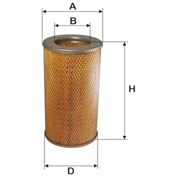 Воздушный фильтр Wix Filters WA6118 WX-WA6118 photo 1