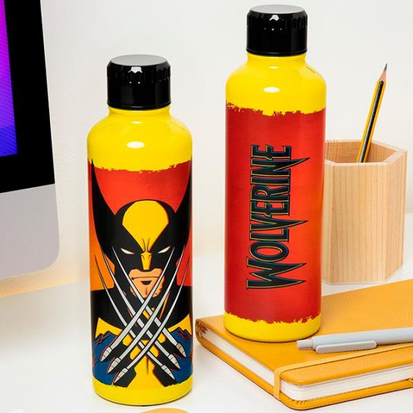 Бутылка для воды фан Paladone Xmen Wolverine Красный photo 2