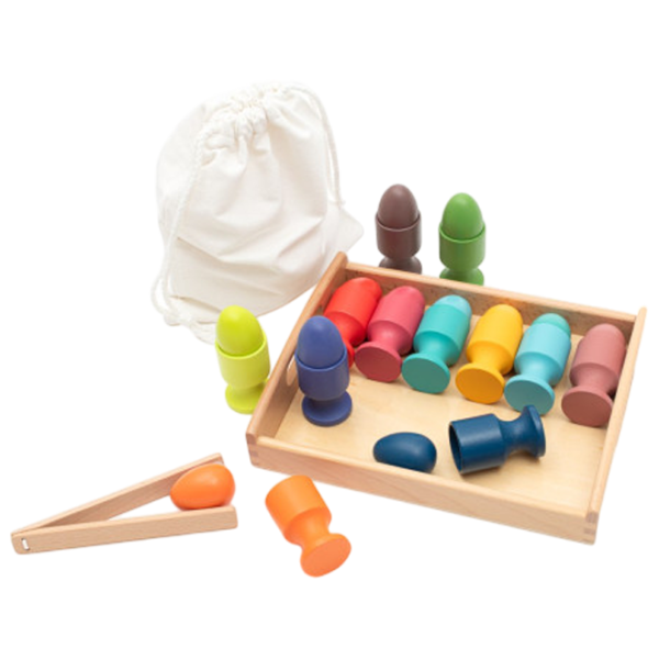 Joc de masă Baby Mix Montessori Egg Puzzle 1+/ Dezvoltare photo 1