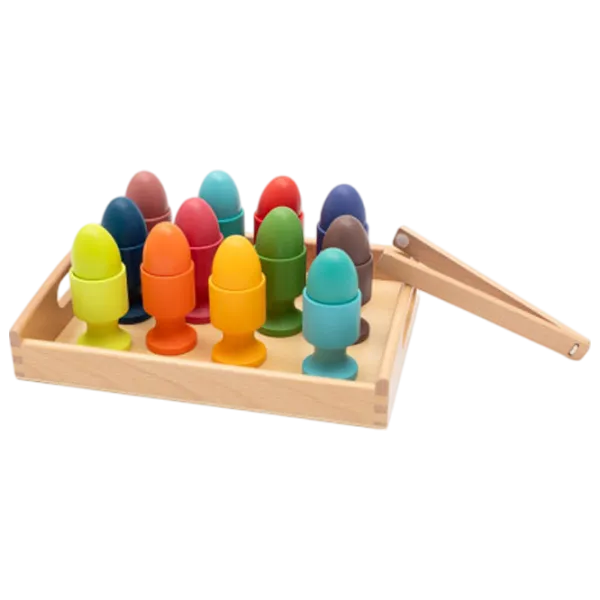 Joc de masă Baby Mix Montessori Egg Puzzle 1+/ Dezvoltare photo 2