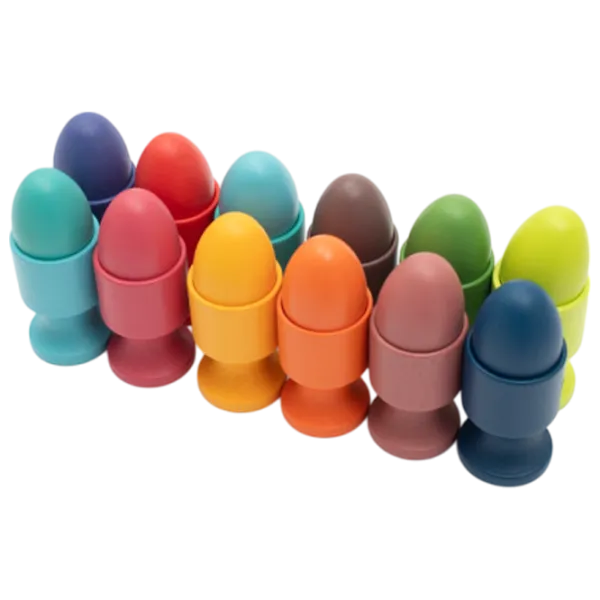 Joc de masă Baby Mix Montessori Egg Puzzle 1+/ Dezvoltare photo 3