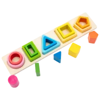 Joc educativ Baby Mix Montessori sorter colors and shapes 3+/ Dezvoltare photo 2