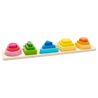 Joc educativ Baby Mix Montessori sorter colors and shapes 3+/ Dezvoltare photo 3