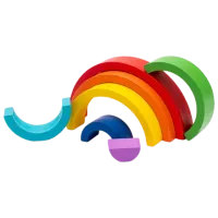 Joc educativ Baby Mix Montessori Rainbow 3+/ Dezvoltare photo 3