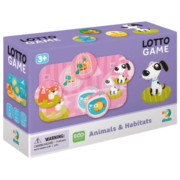 Настольная игра DoDo Animals and their habitats 3+/ Лотерея photo 2