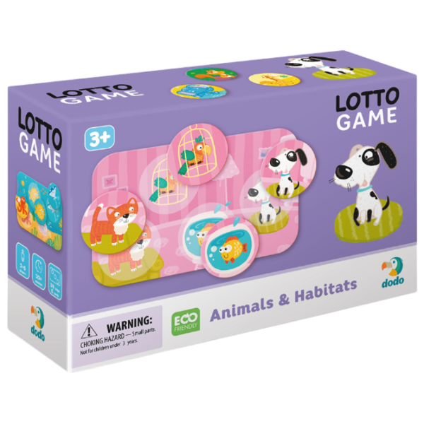 Настольная игра DoDo Animals and their habitats 3+/ Лотерея photo 2