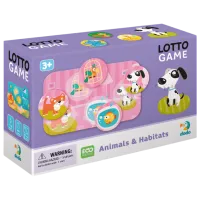 Joc de masă DoDo Animals and their habitats 3+/ Loto photo 2