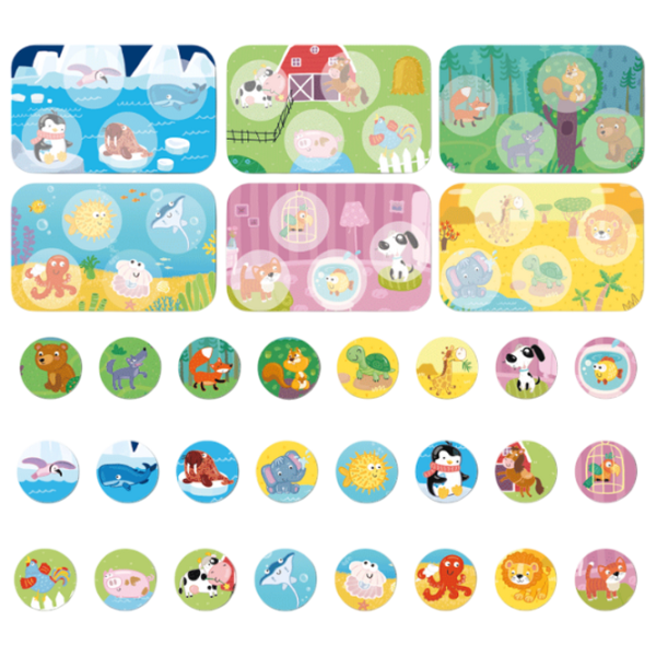 Настольная игра DoDo Animals and their habitats 3+/ Лотерея photo 3