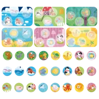 Joc de masă DoDo Animals and their habitats 3+/ Loto photo 3