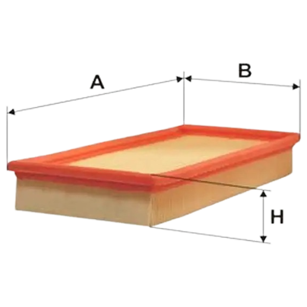 Filtru de aer Wix Filters WA6374 WX-WA6374 photo 1