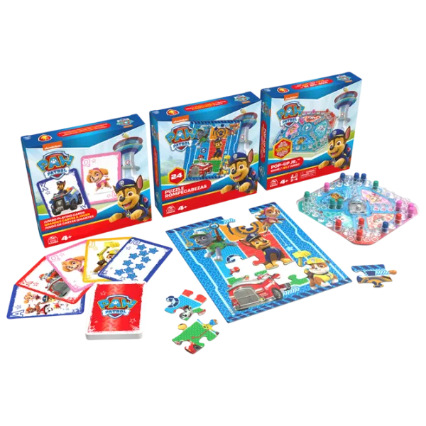 Настольная игра Spin Master Puppy Patrol 3 in 1 3+/ Развитие photo 1