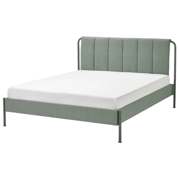 Кровать Ikea Tallasen/Lindbaden 160 x 200 см / Металл / Зеленый photo 1 Кровать Ikea Tallasen/Lindbaden 160 x 200 см / Металл / Зеленый photo 1