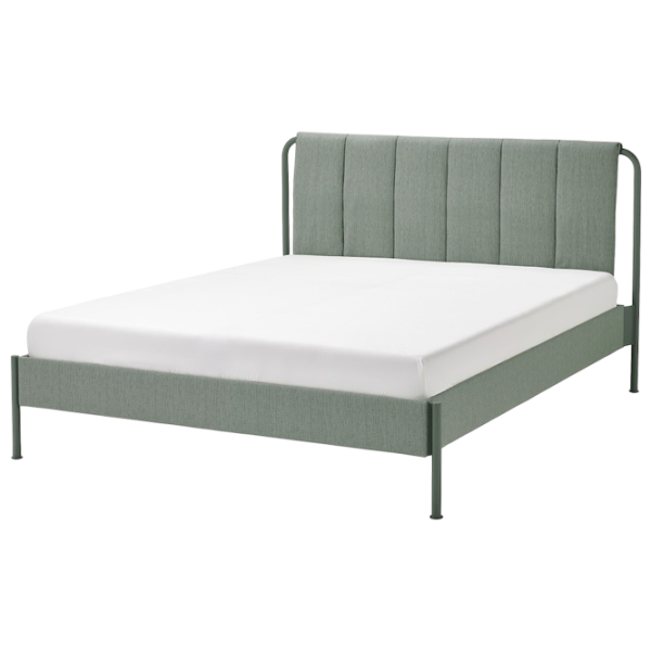 Кровать Ikea Tallasen/Lindbaden 160 x 200 см / Металл / Зеленый photo 1 Кровать Ikea Tallasen/Lindbaden 160 x 200 см / Металл / Зеленый photo 1