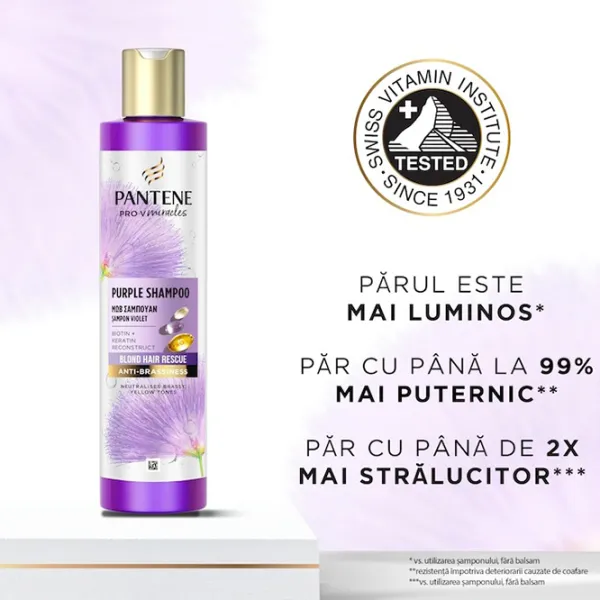 Șampon Pantene Silky & Glowing 0.25l photo 2