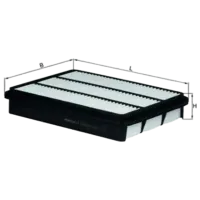 Воздушный фильтр Mahle LX 1700 MHL-LX 1700