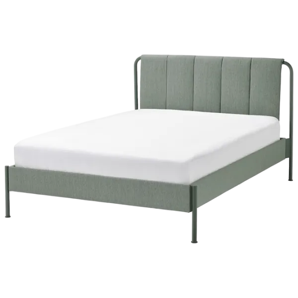Кровать Ikea Tallasen/Lindbaden 140 x 200 см / Металл / Зеленый photo 1 Кровать Ikea Tallasen/Lindbaden 140 x 200 см / Металл / Зеленый photo 1