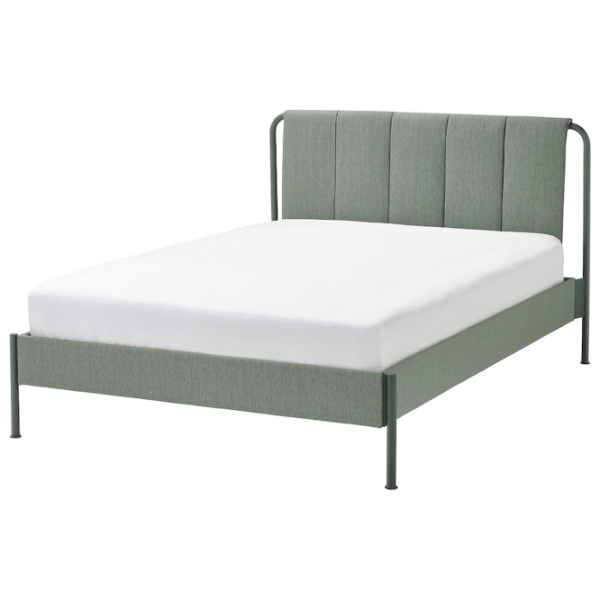 Кровать Ikea Tallasen/Lindbaden 140 x 200 см / Металл / Зеленый photo 1 Кровать Ikea Tallasen/Lindbaden 140 x 200 см / Металл / Зеленый photo 1