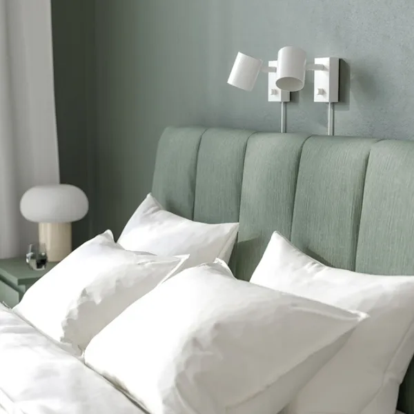 Кровать Ikea Tallasen/Lindbaden 140 x 200 см / Металл / Зеленый photo 6 Кровать Ikea Tallasen/Lindbaden 140 x 200 см / Металл / Зеленый photo 6