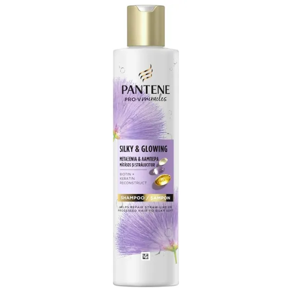 Шампунь Pantene Silky & Glowing 0.25л photo 1
