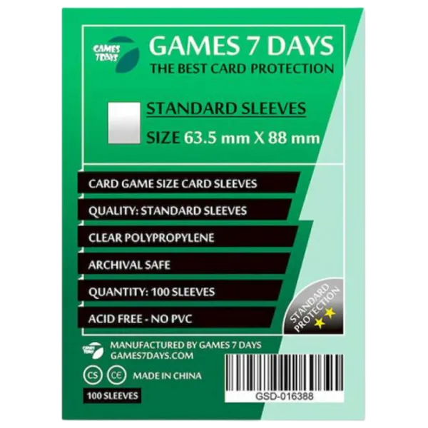 Joc de masă Games 7 Days Card Game 6+/ Protectoare de cărți photo 1 Joc de masă Games 7 Days Card Game 6+/ Protectoare de cărți photo 1