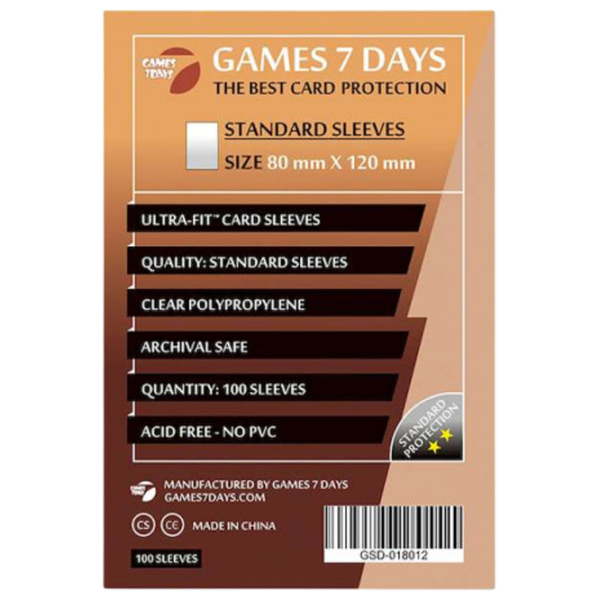 Настольная игра Games 7 Days Ultra-Fit 6+/ Протекторы для карт photo 1